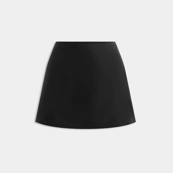 Venroy Silk Mini Skirt - Picture 1 of 12